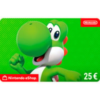 Nintendo eShop Card 25 €, Gamecard 