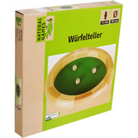VEDES Würfelteller mit 30 Zentimeter Durchmesser, Würfelspiel 