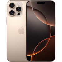 Apple iPhone 16 Pro Max 256GB Generalüberholt, Handy Titan Wüstensand, iOS