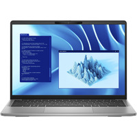Dell Latitude 7455 (XGKC2), Notebook grau, Qualcomm Snapdragon X Plus X1P-64-100, Adreno, 16 GB LPDDR5X, 512 GB (512 GB SSD), Windows 11 Pro