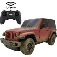 Jamara Deluxe Car Series - Jeep Wrangler Rubicon, RC rot, Maßstab 1:24, 2,4 GHz