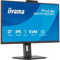 iiyama ProLite XB2797QSNPH-B1, LED-Monitor 68.5 cm (27 Zoll), schwarz (matt), QHD, IPS, Webcam, Mikro, USB-Hub