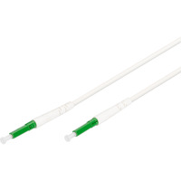 Digitus FTTH Dropkabel einblasbar SM 1F LC/APC 50m weiß, 50 Meter