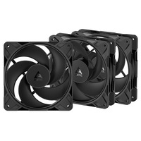 ARCTIC P12 Pro Reverse, Gehäuselüfter schwarz, 3er Pack, 120 mm
