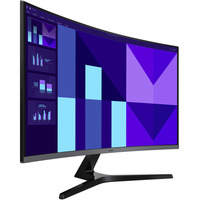 Samsung Essential Monitor S32D396GAU, LED-Monitor 80 cm (32 Zoll), schwarz, FullHD, VA, Curved, VGA, HDMI, Lautsprecher, 100Hz Panel