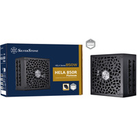 SilverStone HELA 850R Platinum, PC-Netzteil schwarz, 4x PCIe, Kabel-Management, 850 Watt