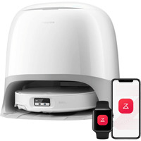 Roborock Qrevo Curv 2 FlowX, Saugroboter weiß/grau