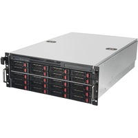 SilverStone SST-RM43-320-RS, Rack, Server-Gehäuse schwarz, 4 Höheneinheiten