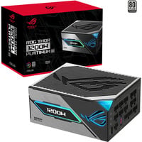ASUS ROG Thor 1200W Platinum III, PC-Netzteil schwarz, 1x 12 Pin High Power GPU, 4x PCIe, Kabelmanagement, 1200 Watt