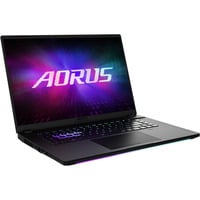GIGABYTE AORUS MASTER 16 8XJJ4DEE64SP, Gaming-Notebook grau, AMD Ryzen 9 8940HX, NVIDIA GeForce RTX 5070 Ti, 32 GB DDR5, 1 TB (1 TB SSD), Windows 11 Pro