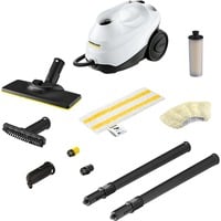 Kärcher SC 3 Easy Fix, Dampfreiniger weiß/schwarz, 1.900 Watt, mit Bodenreinigungsdüse EasyFix