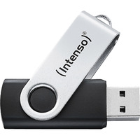 Intenso Office Line 64 GB, USB-Stick silber/schwarz, USB-A 3.2