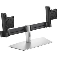 Dell Pro Dual-Monitorstandfuß MDS26, Monitorhalterung schwarz/silber