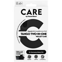 PanzerGlass Tango Two-in-One Case, Handyhülle schwarz, Samsung Galaxy S24, QI-kompatibel