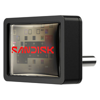 SanDisk Extreme Fit 64 GB, USB-Stick schwarz, USB-C 3.0