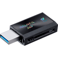 ADATA SC730 512GB, Externe SSD schwarz, USB-C 3.2 Gen 2 (10 Gbit/s)