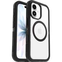 Otterbox Defender Pro XT ProPack, Handyhülle transparent/schwarz, iPhone 17, MagSafe