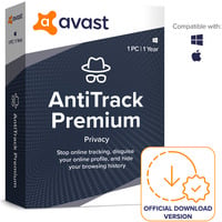 Avast AntiTrack Premium, Sicherheit-Software Deutsch, 1 Lizenz, 1 Jahr