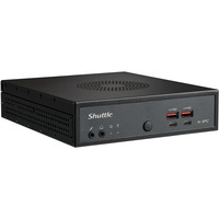 Shuttle XPC slim DN11H7, Barebone schwarz, ohne Betriebssystem