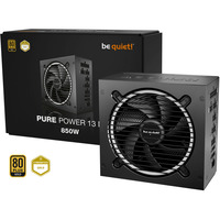 be quiet! Pure Power 13 M 850W, PC-Netzteil schwarz, 1x 12-Pin High Power GPU, 4x PCIe, Kabel-Management, 850 Watt