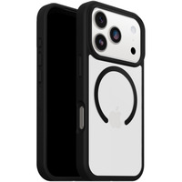 Otterbox React, Handyhülle transparent/schwarz, iPhone 17 Pro, MagSafe