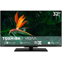 Toshiba  32LV3F63DA, LED-Fernseher 80 cm (32 Zoll), schwarz, FullHD, VIDAA-Betriebssytem