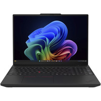 Lenovo ThinkPad T16 Intel G5 (21WT002BGE), Notebook schwarz, Intel® Core™ Ultra 7 355, Intel® Graphics, 32 GB LPDDR5X, 512 GB (512 GB SSD), Windows 11 Pro
