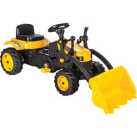 Jamara Trettraktor mit Frontlader Strong Bull, Kinderfahrzeug gelb
