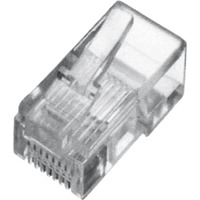 Digitus Modularstecker für Flachkabel transparent