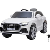 Jamara Ride-on Audi Q8, Kinderfahrzeug weiß, 12V