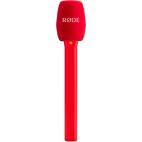 Rode Microphones Interview Micro , Mikrofon rot, Handadapter für Rode Wireless Sendemodule