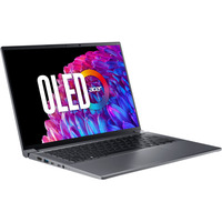 Acer Swift X 14 OLED (SFX14-72G-788M), Notebook grau, Intel® Core™ Ultra 7 155H, NVIDIA GeForce RTX 4050, 32 GB LPDDR5X, 1 TB (1 TB SSD), Windows 11 Pro