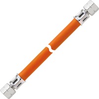 GOK Mitteldruck-Schlauchleitung Gas, 1,5 Meter orange, bis 10 bar, Gummi mit Textileinlage