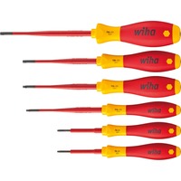 Wiha Schraubendreher-Set SoftFinish electric slimFix, 6-teilig rot/gelb
