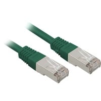 Sharkoon Patchkabel RJ45 Cat.5e FTP grün, 50 cm, Retail